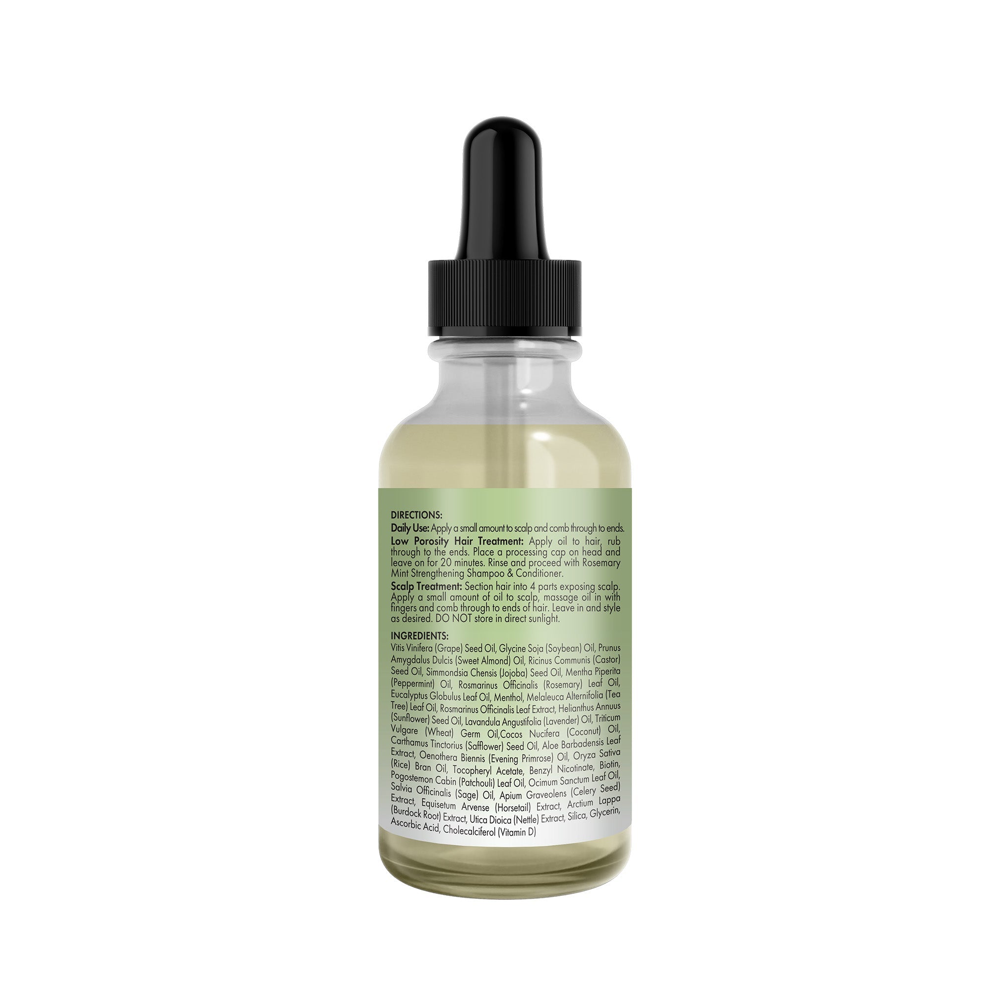 Rosemary Mint Light Scalp & Hair Strengthening Oil